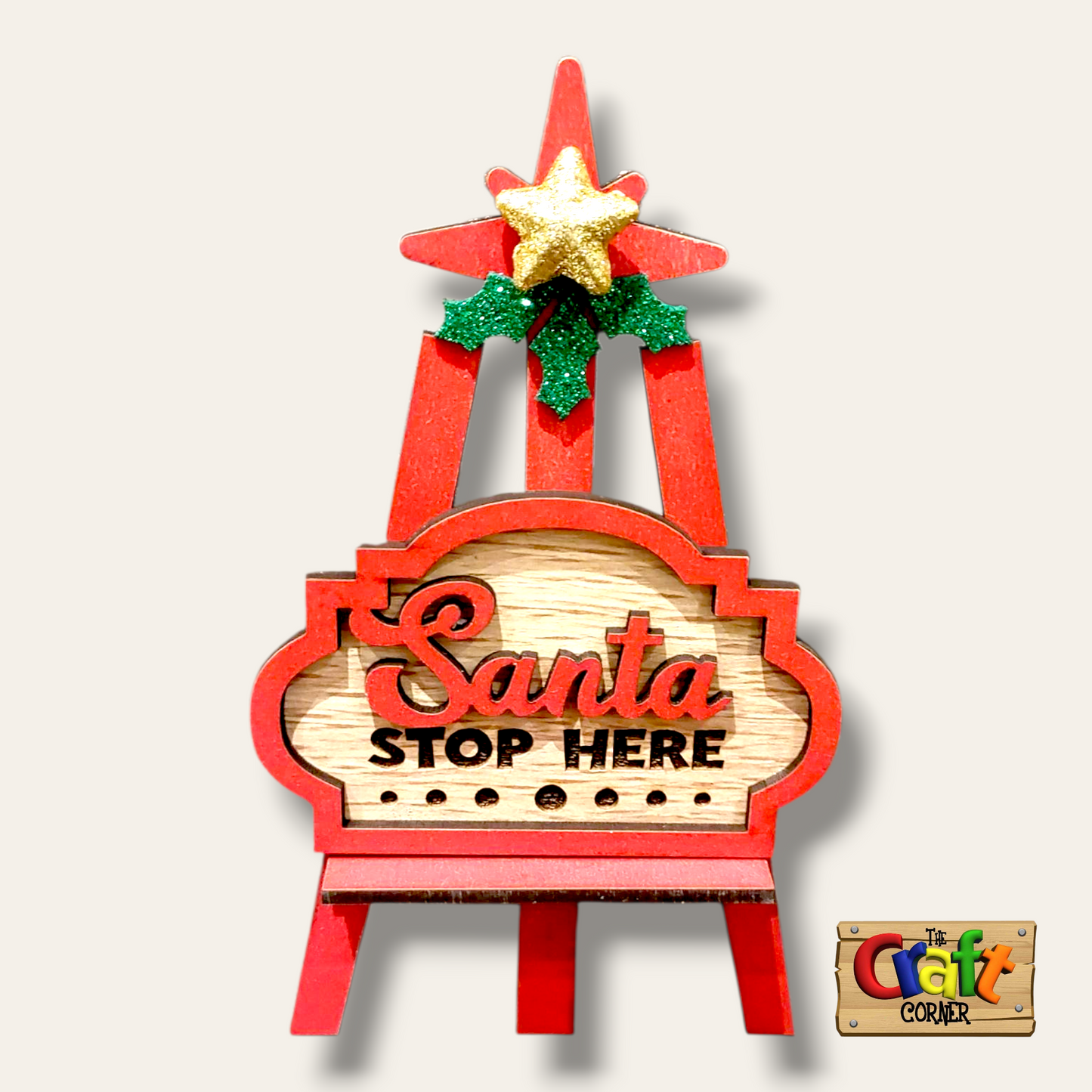 Christmas Easel signs (set of 3)