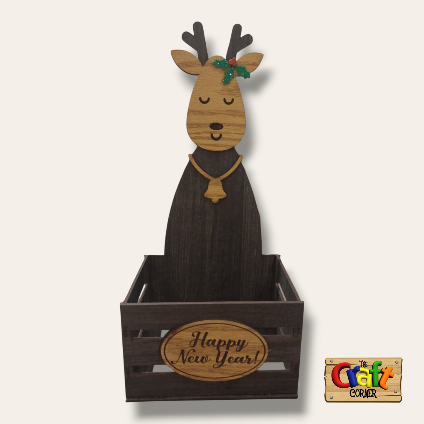 Box: open box/basket Reindeer