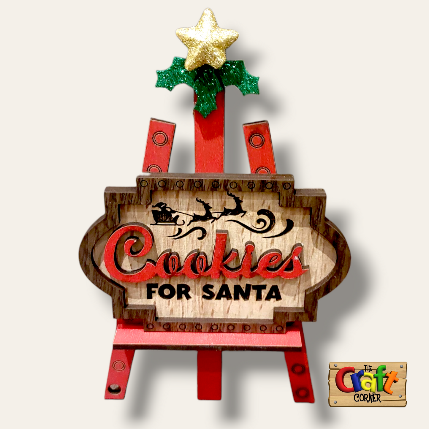 Christmas Easel signs (set of 3)