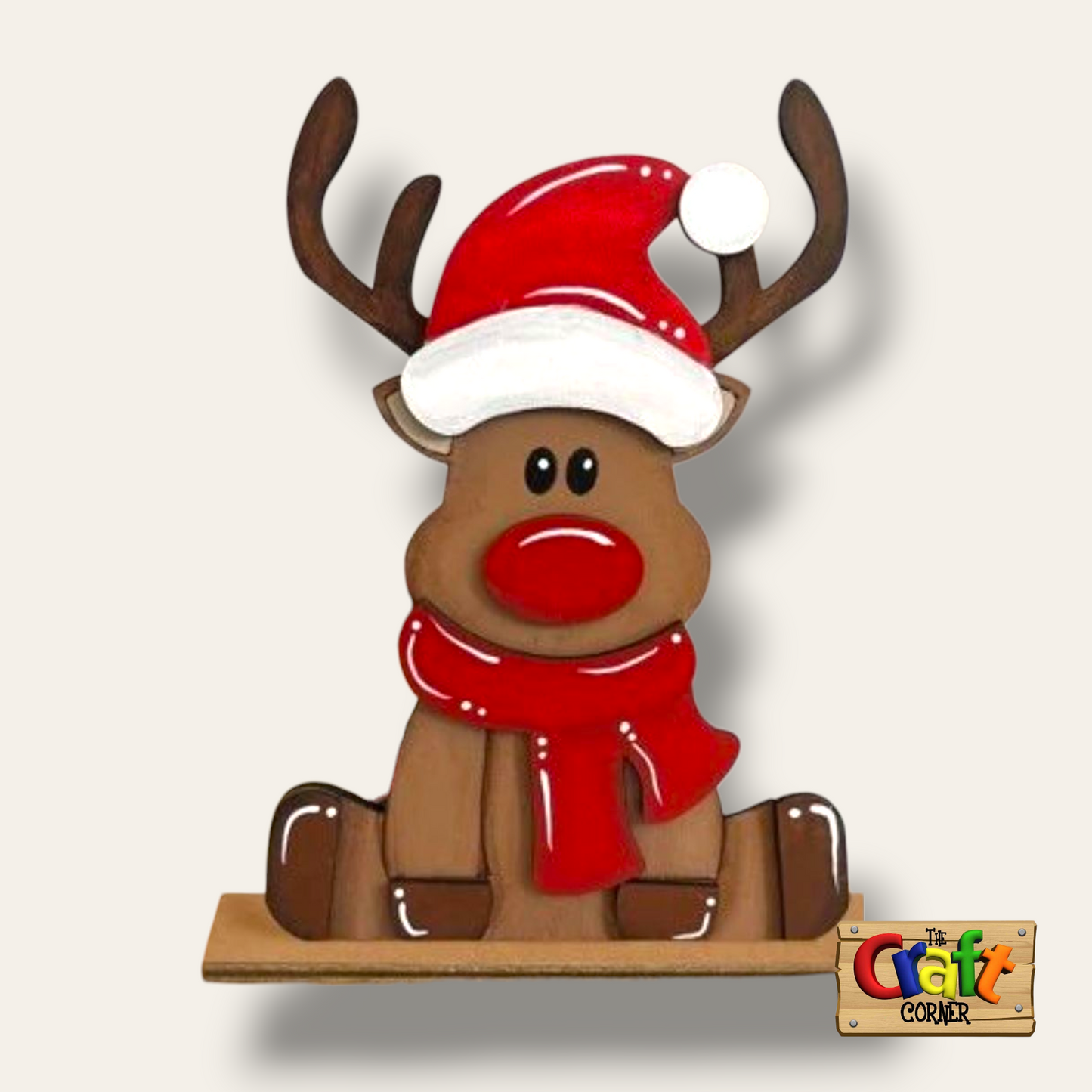 Sitting Reindeer stand