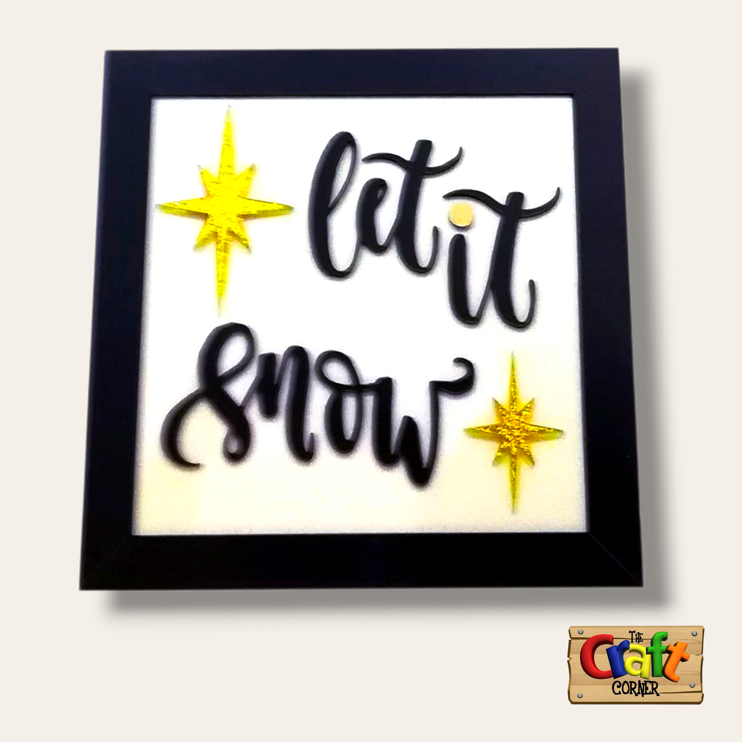 Christmas sign (Let it snow)