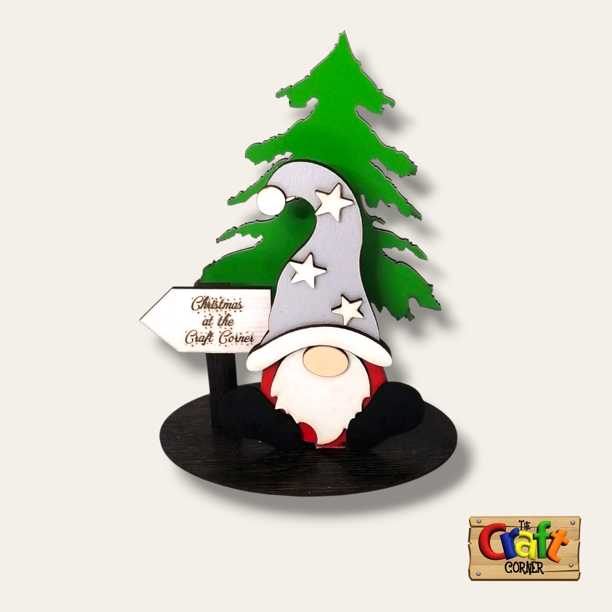 Christmas gnome stand