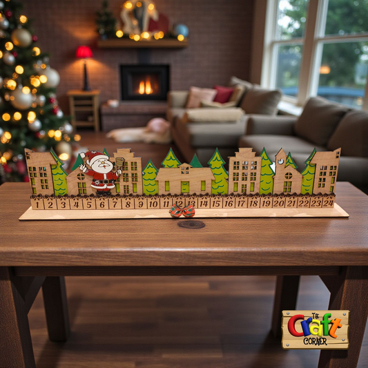 Christmas countdown stand (Santa's village trip)