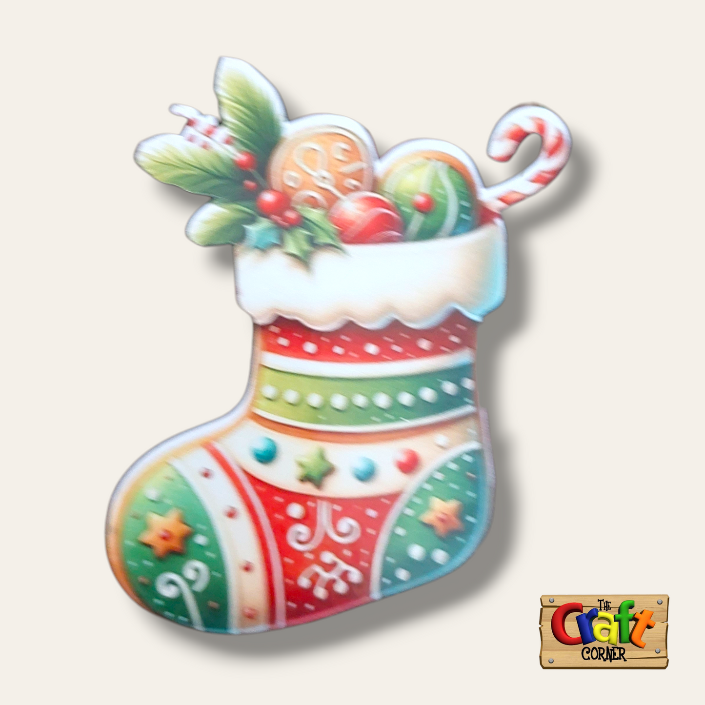 Ornament: Wooden vintage (2D) (Ginger Cutouts 2)