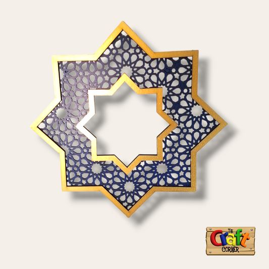 Wall art / Stand: Ramadan Star