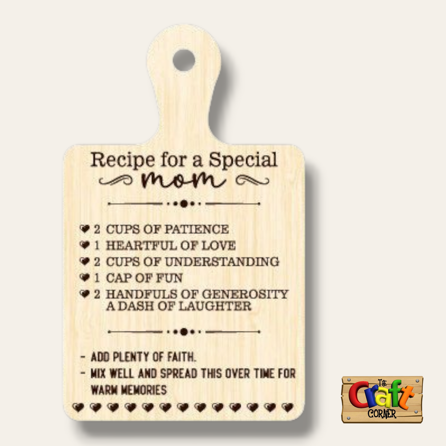 Stand: Recipe for a special mum