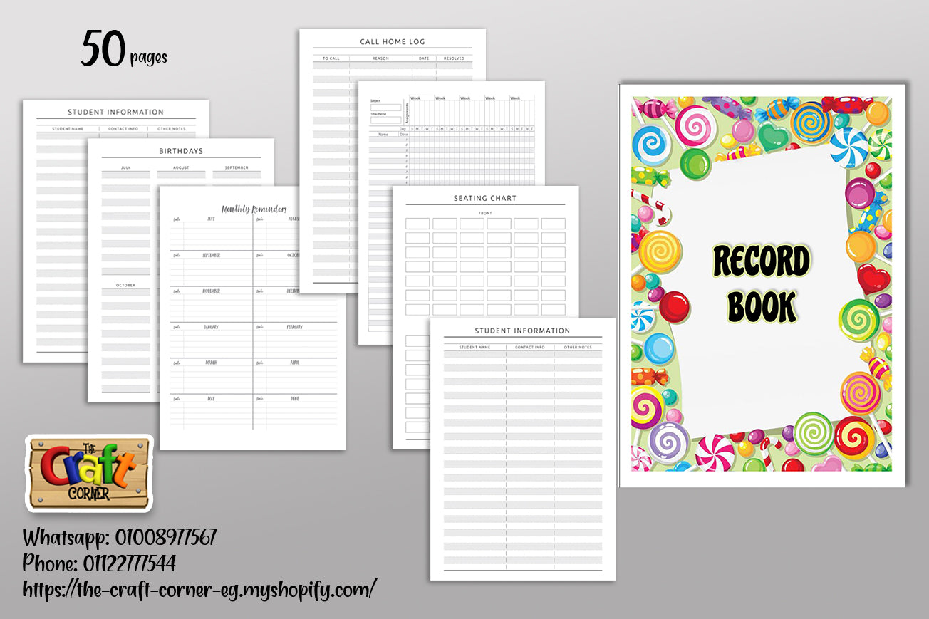 Party theme record book