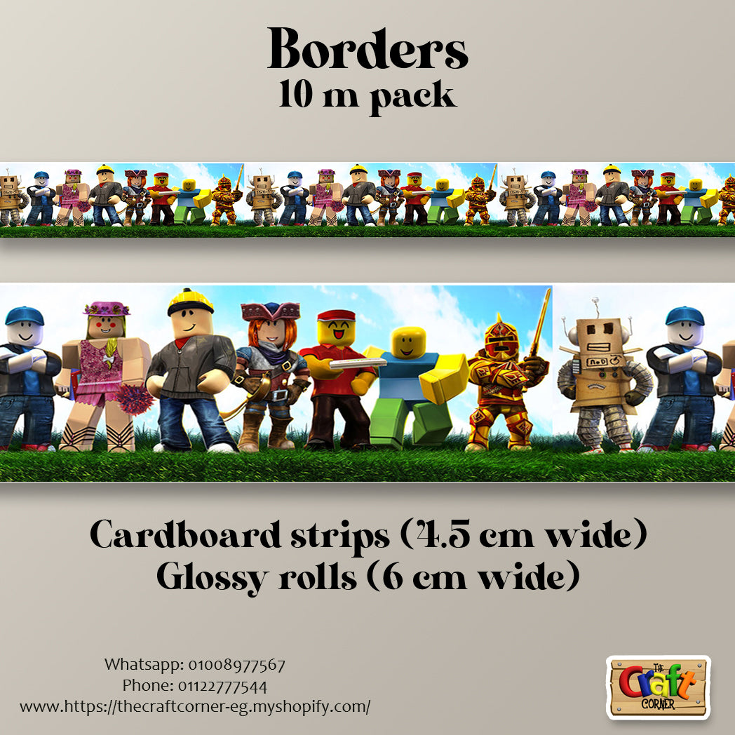 Border Rolbox Roblox border – The Craft Corner EG