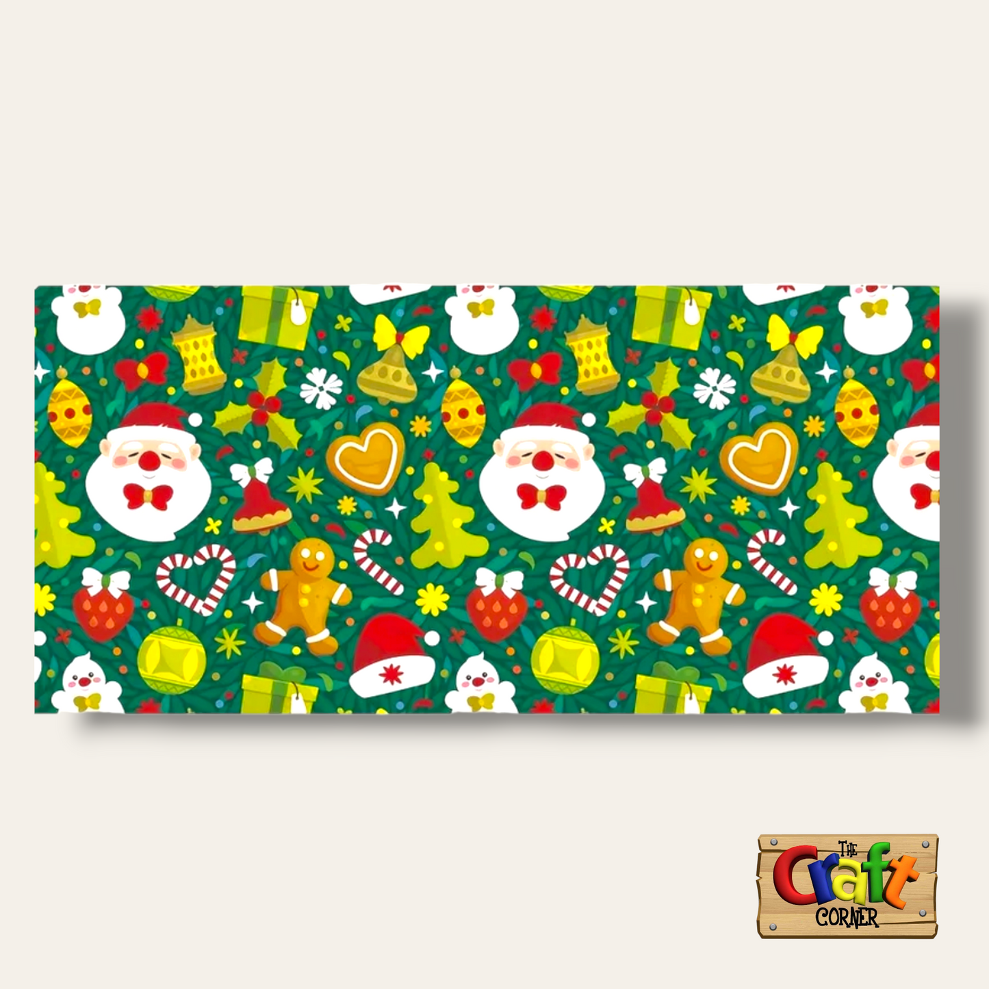 Christmas wrapping paper rolls
