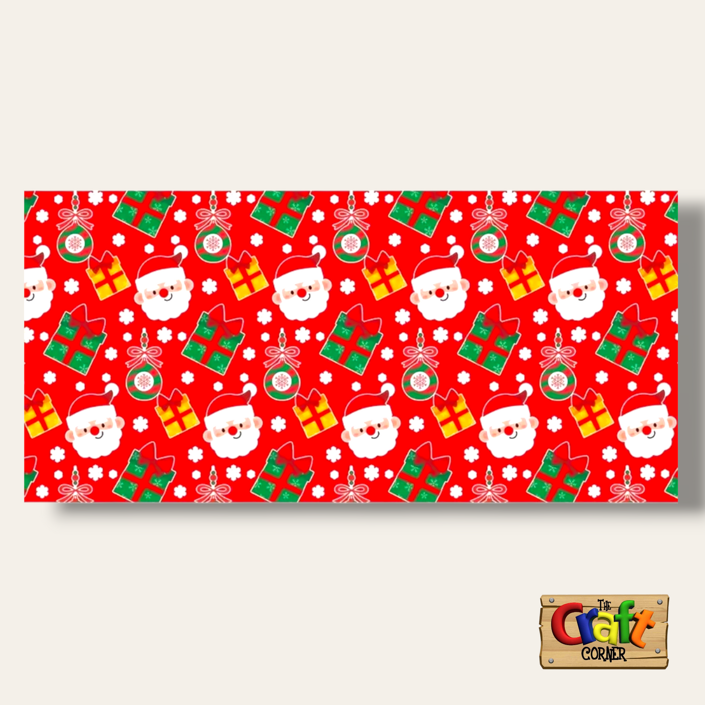 Christmas wrapping paper rolls