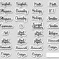 ""Name Cutout Creative Handmade"