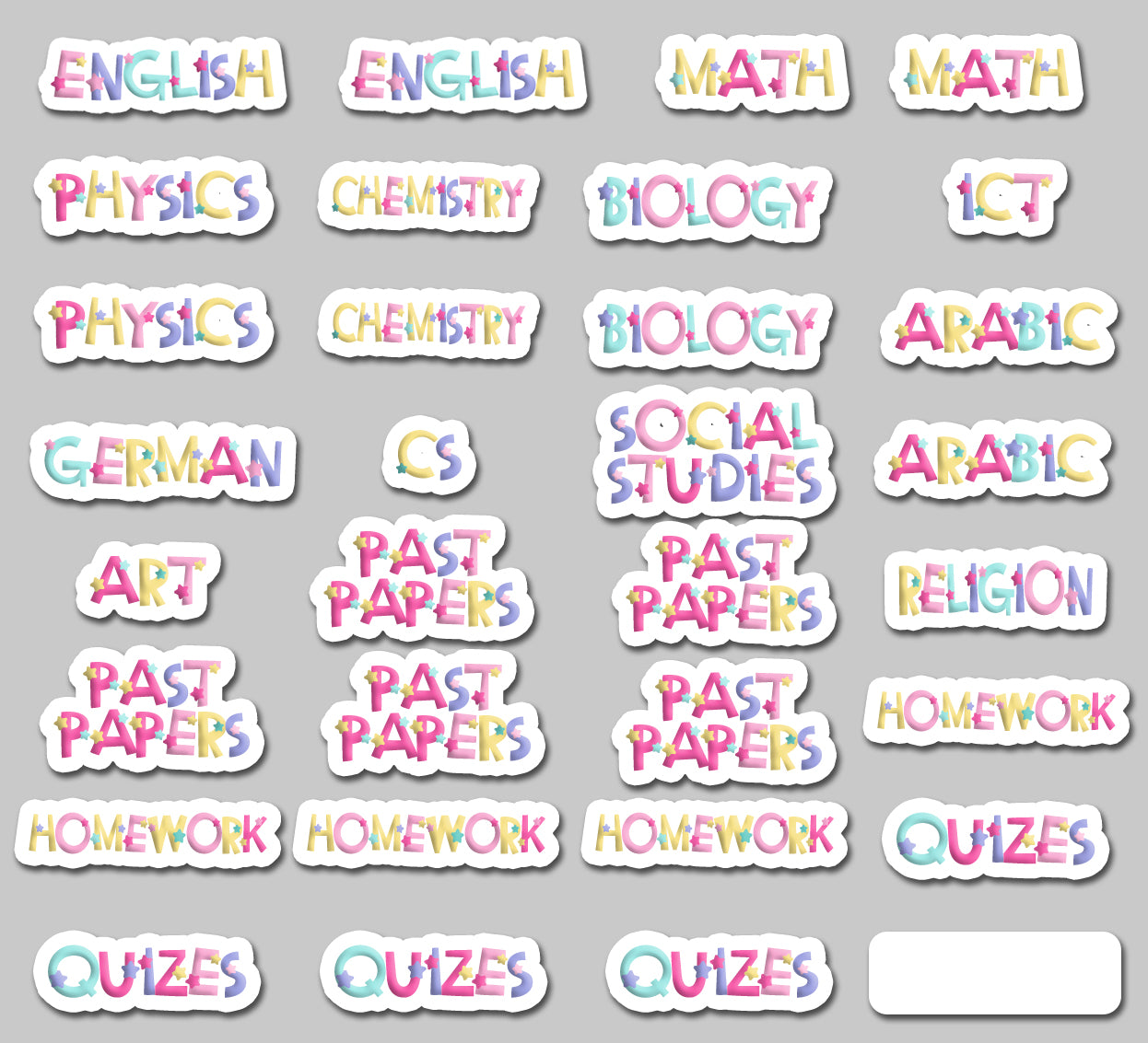""Name Cutout Twinkle"