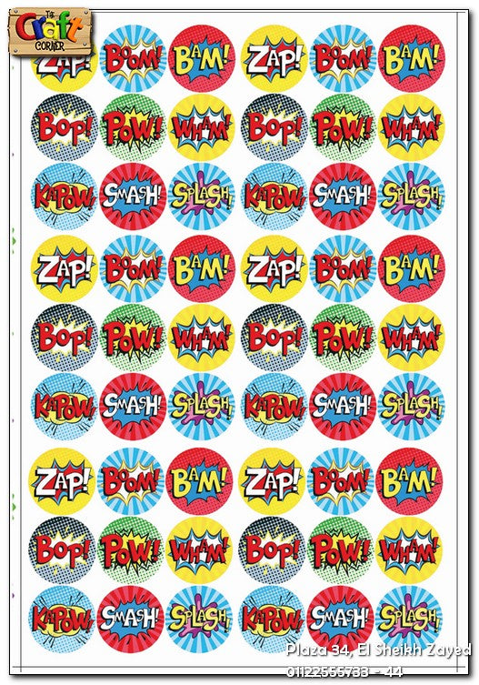 Sticker pack: Zap done