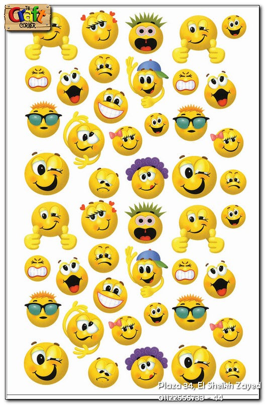 Sticker pack: Emoji's