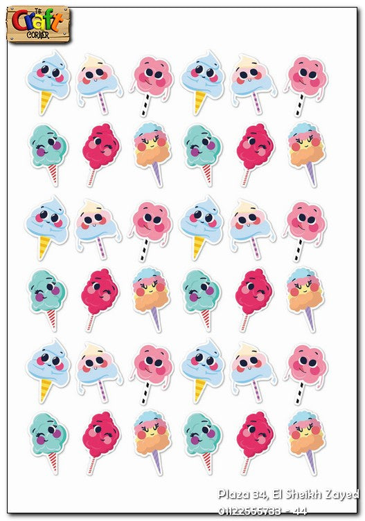 Sticker pack: icecream