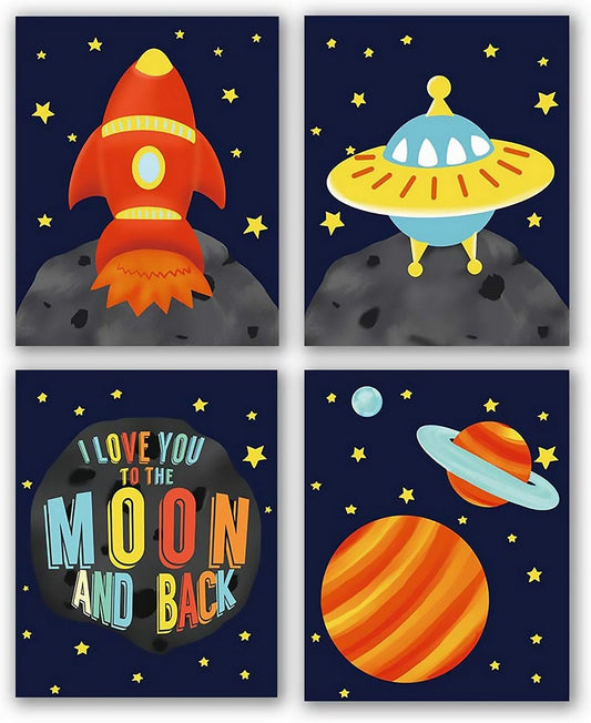 Space posters (set of 4) 2