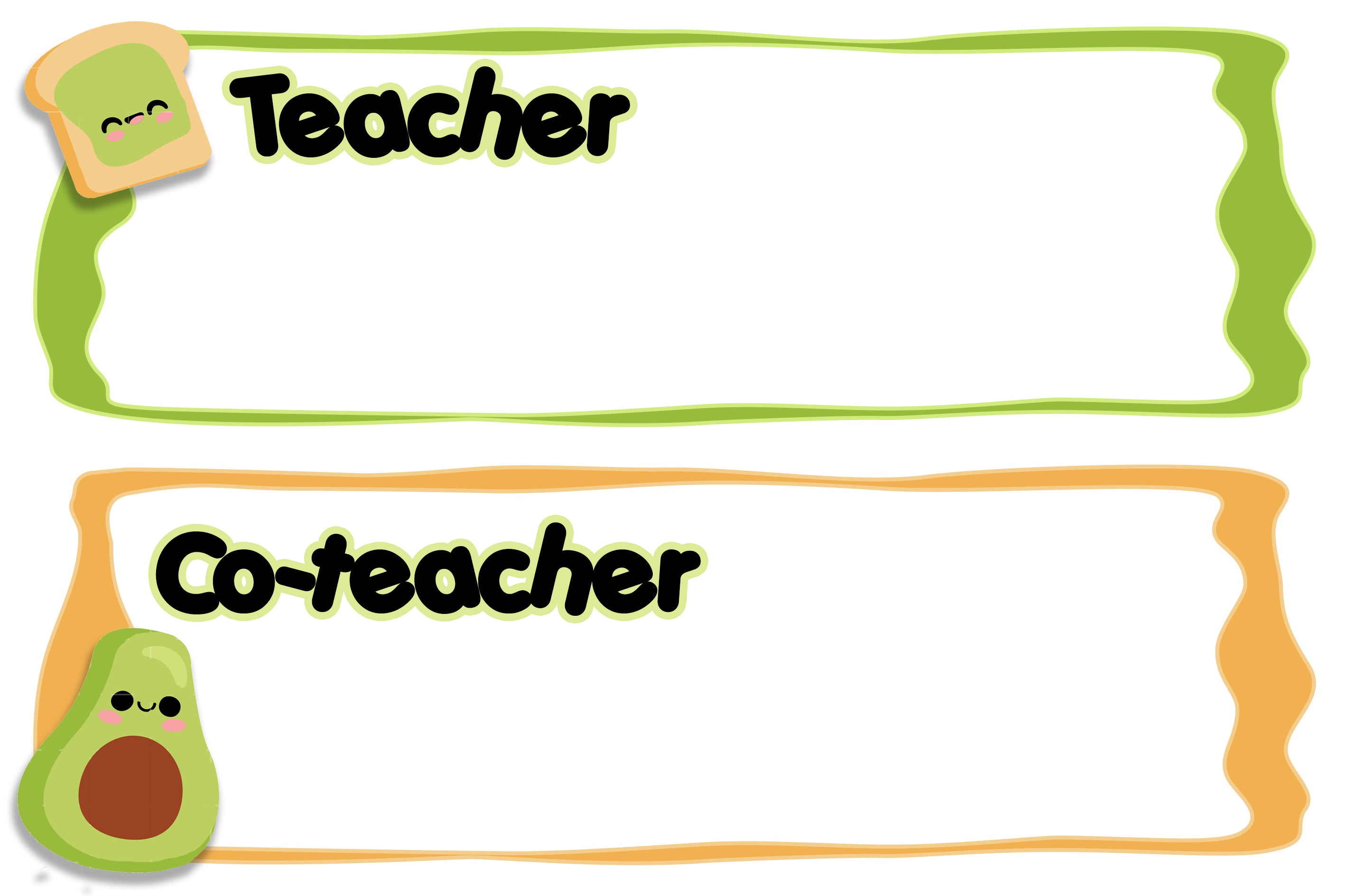 Avocado Welcome Board Set