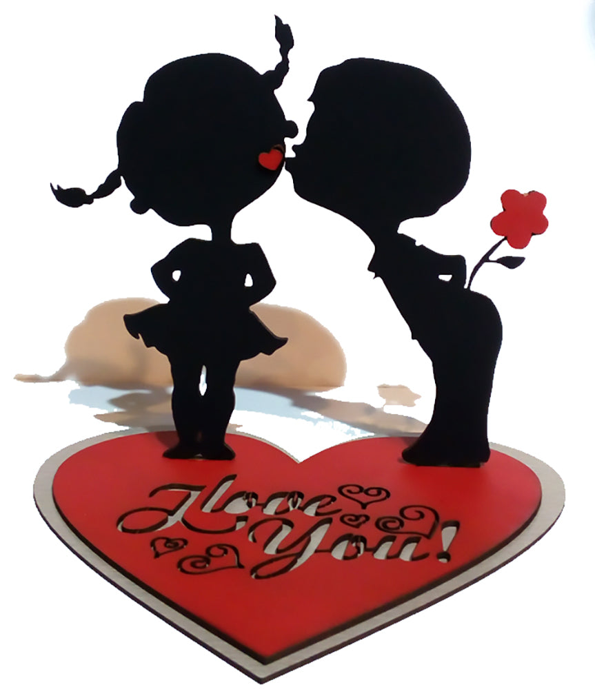Valentine wooden stand