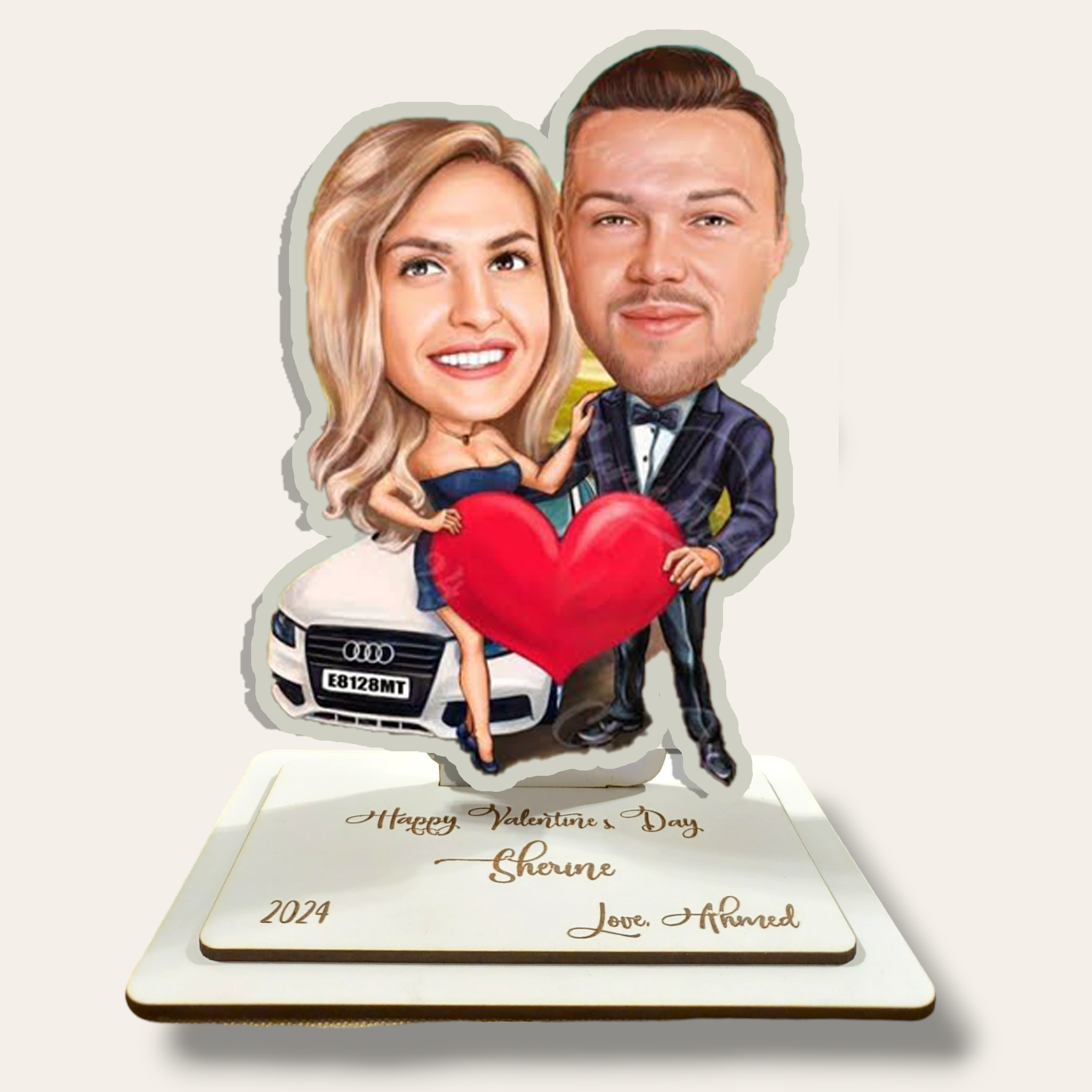 Valentine caricature stand 2
