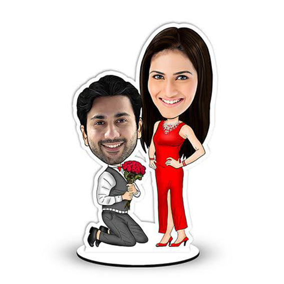 Valentine caricature stand 4