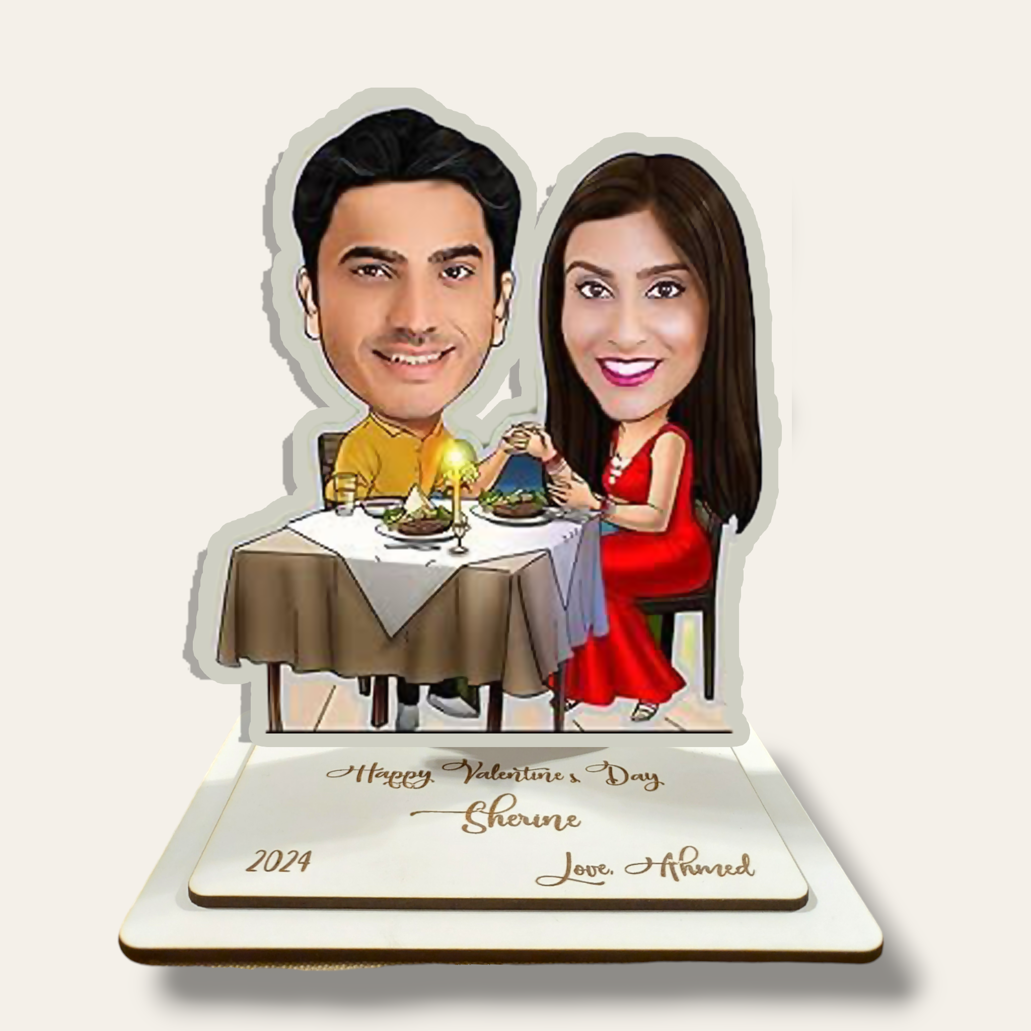 Valentine caricature stand 6