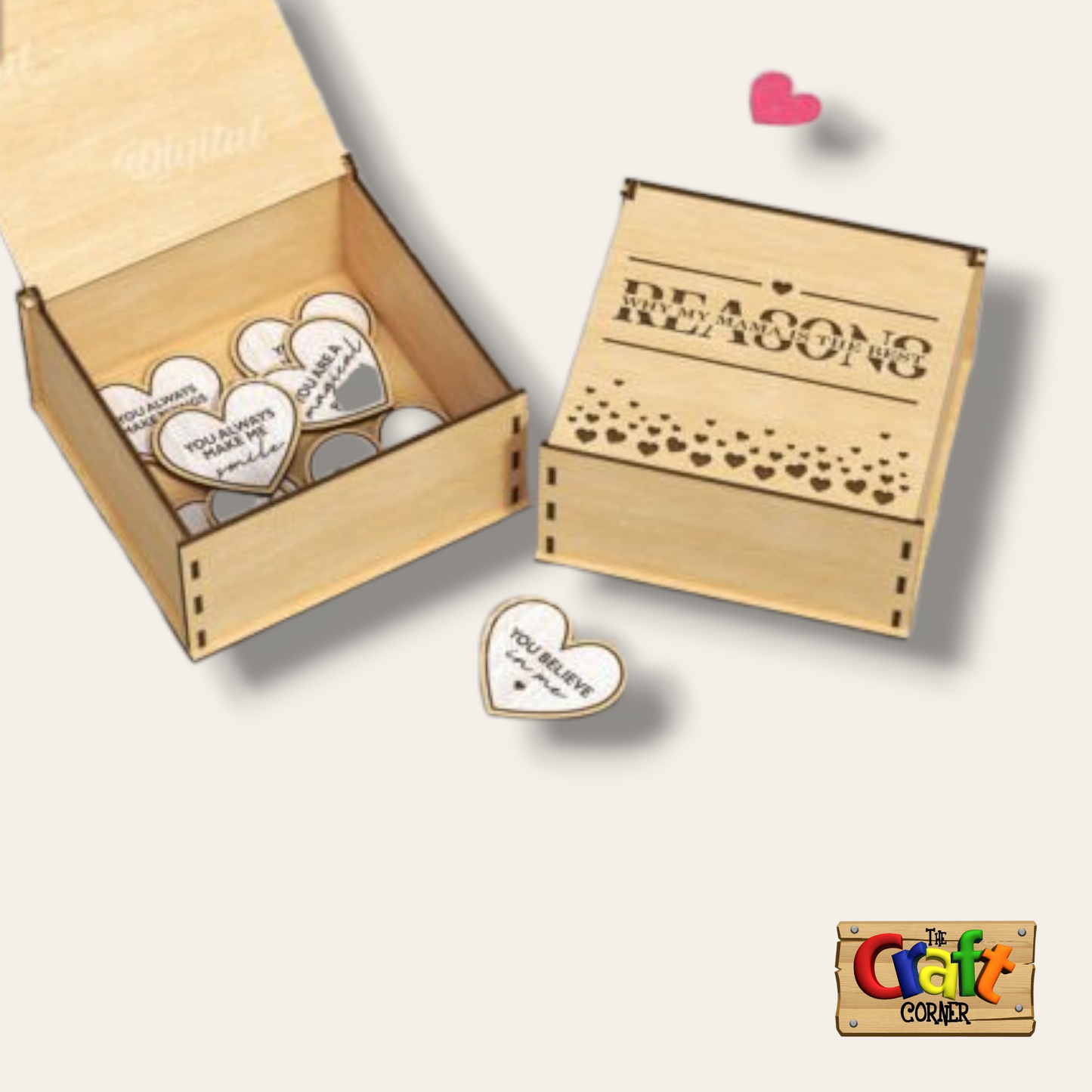 Box: Mom reasons why I love you box