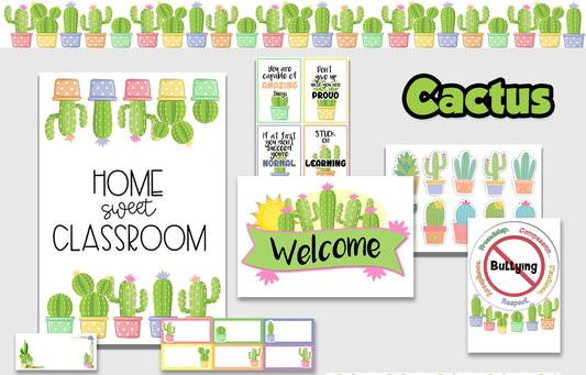 Cactus Classroom theme