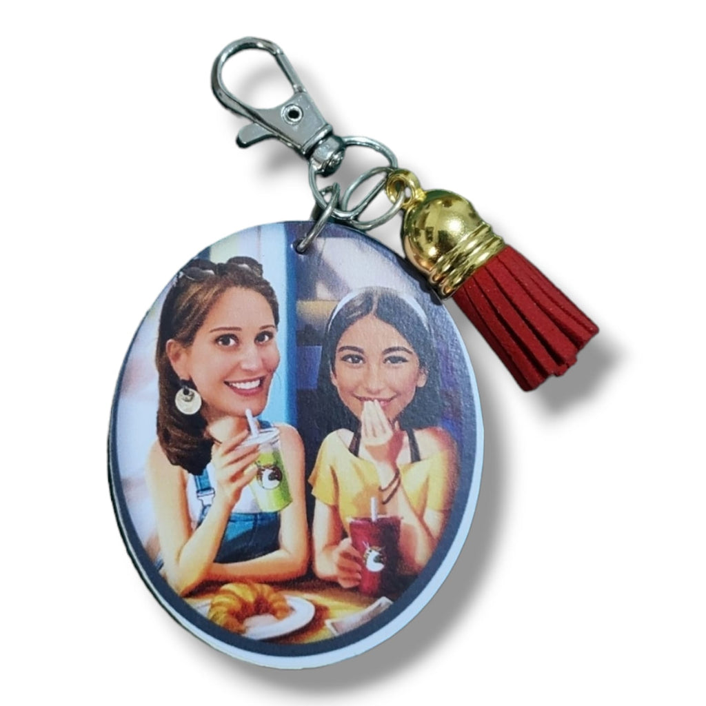 Caricature keychain 2
