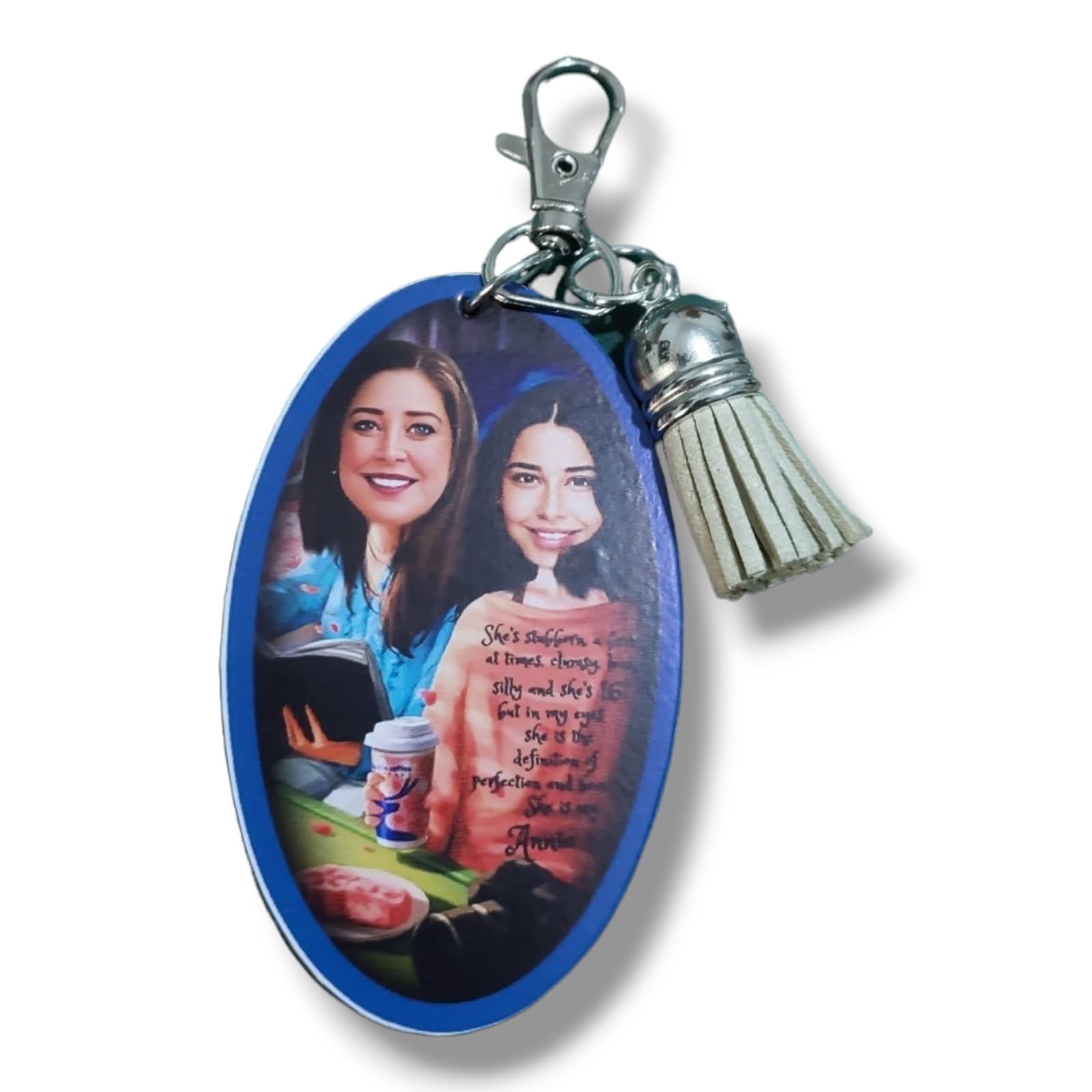Caricature keychain 2