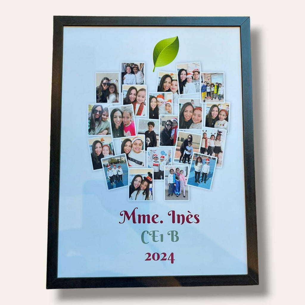 Students apple wooden board for Teacher