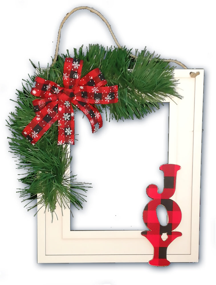 Christmas JOY frame decoration