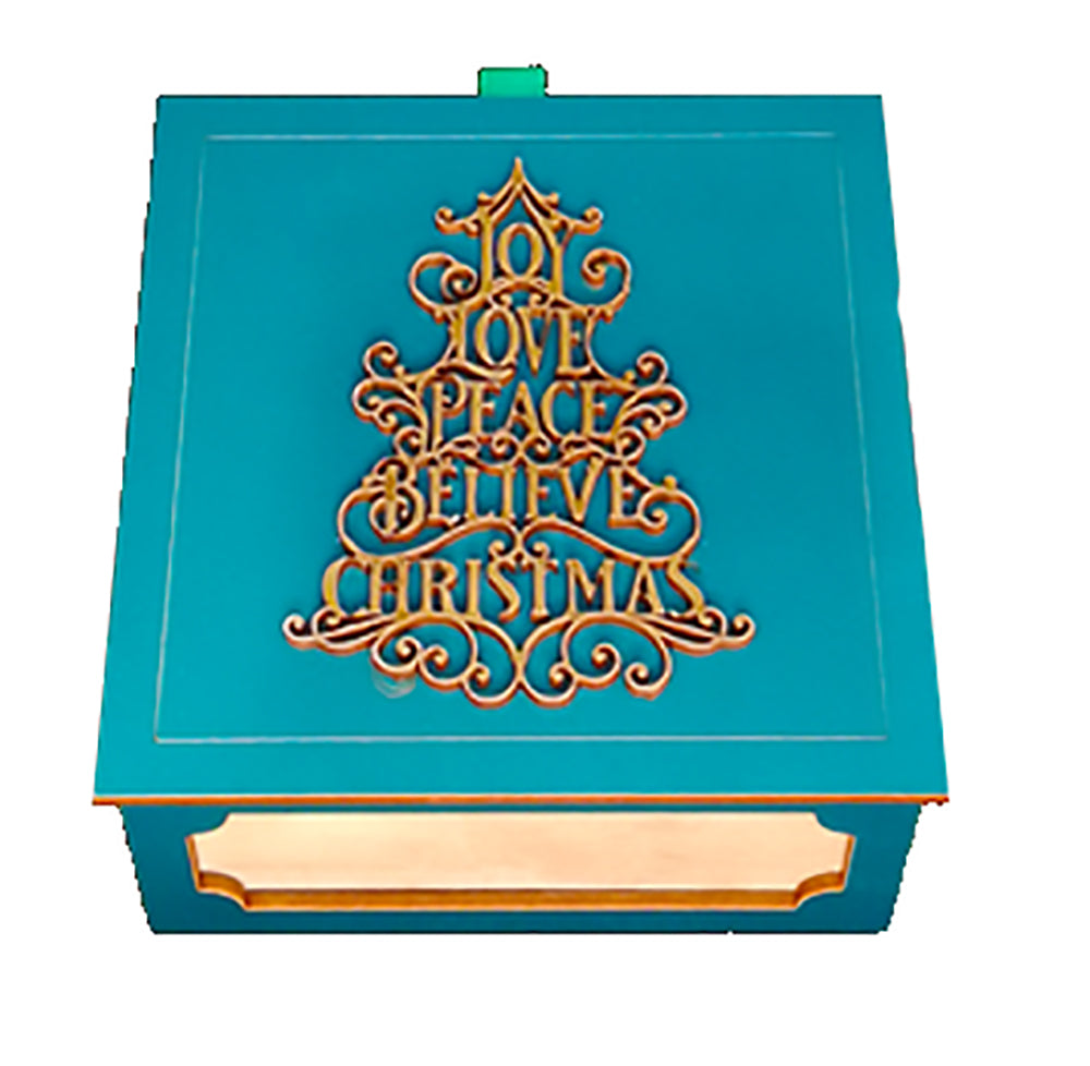 Box: Joy Love Peace accordion box