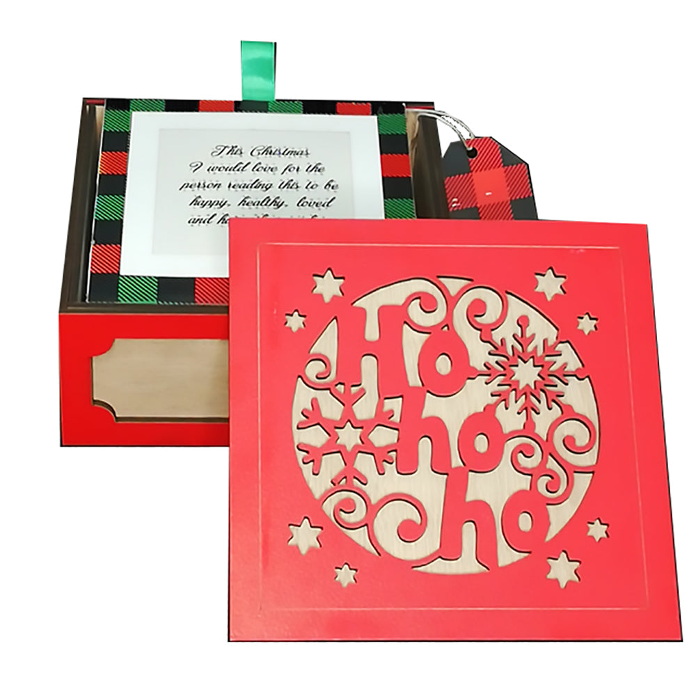 Box: Ho Ho Ho accordion box