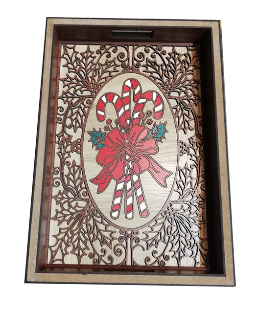 Tray: Christmas Vintage tray