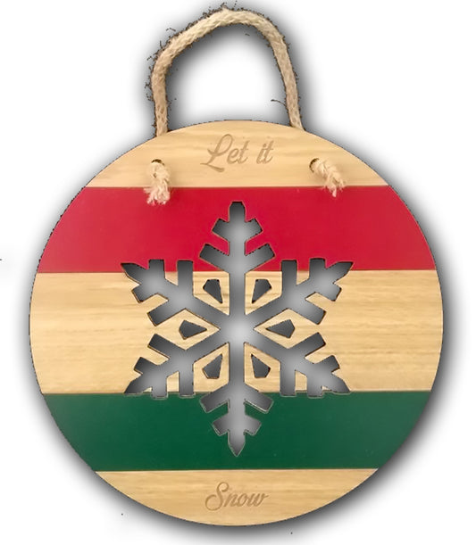 Christmas sign (Let it snow 2)