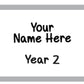 ""Plain Labels B&W"