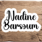 ""Name Cutout Creative Handmade"