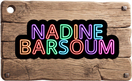 ""Name Cutout Neon"