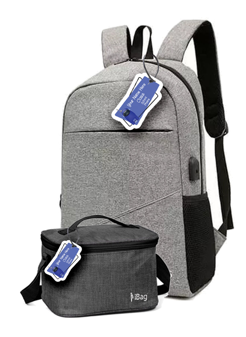 "Anime" wooden bag tag