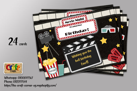 Hollywood birthday cards