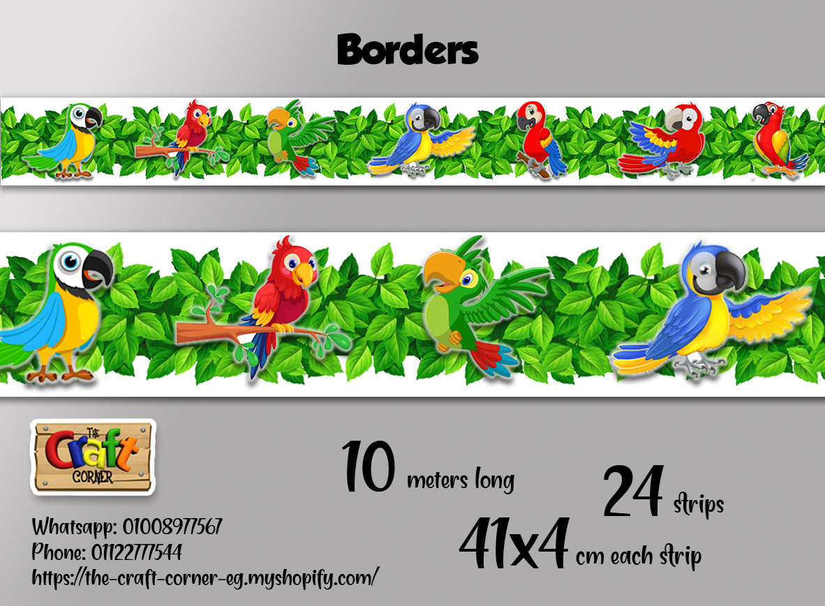 Parrots border