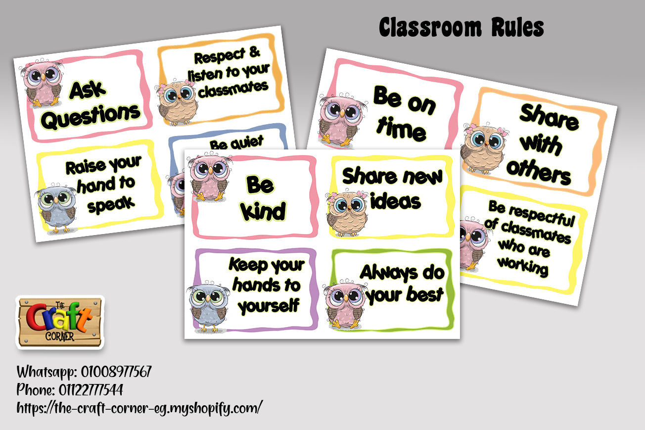 Owls Classroom theme