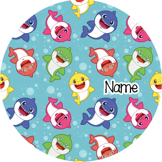 "Baby shark" coaster