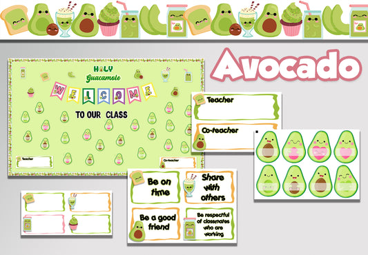 Avocado Classroom theme