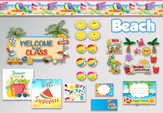 Beach Classroom theme