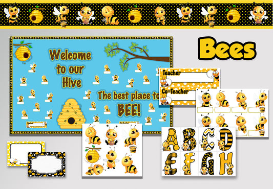 Bees Classroom theme