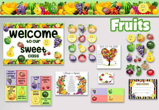 Fruits Classroom theme