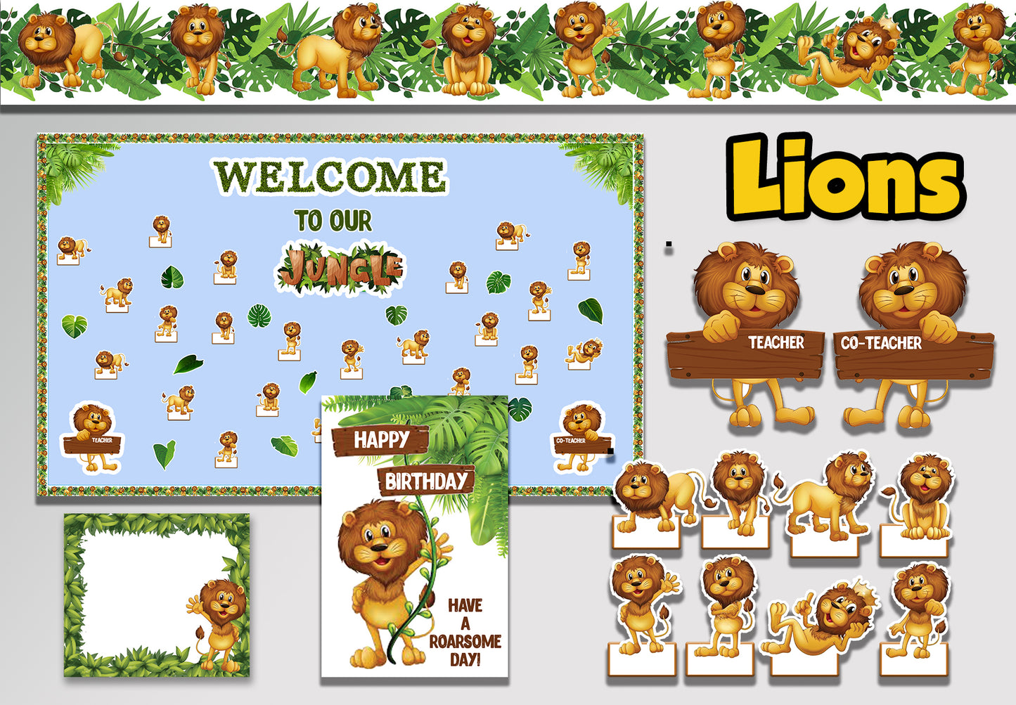 Lions Classroom theme