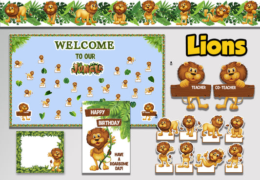 Lions Classroom theme