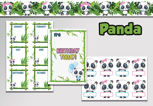 Panda Classroom theme